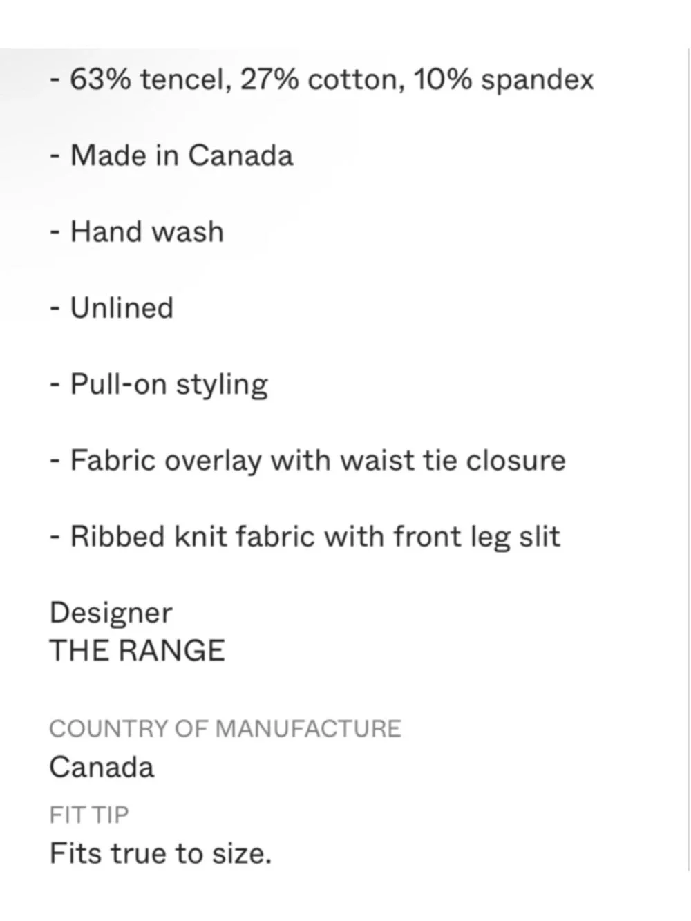 The Range this sold